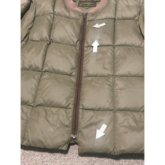 Vintage 60s 70s Small Eddie Bauer Premium Goose Down Quilted Jacket Pants Suit - Picture 5 of 16